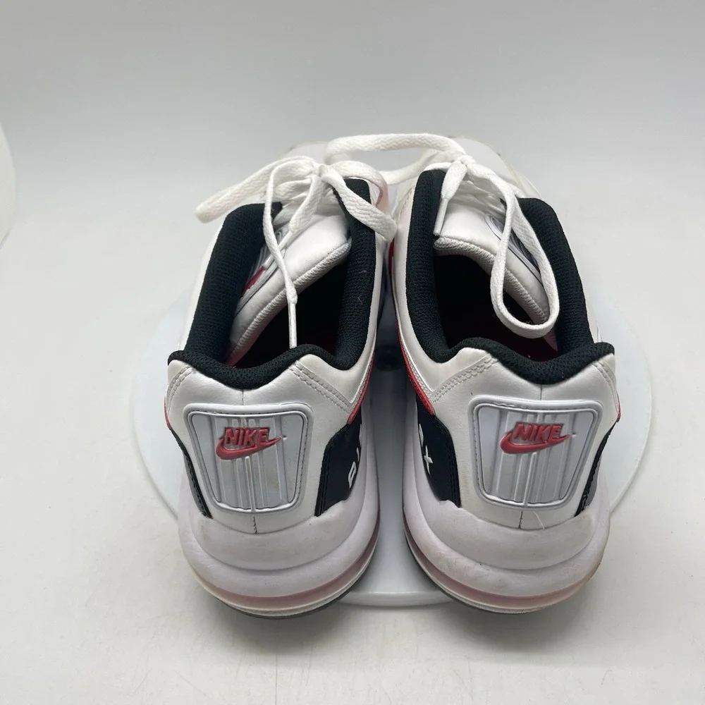 Nike Air Max LTD 3 Shoes Mens 13 White Red Running Low‎ Top Sneakers BV1171-100